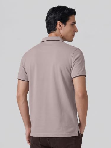 Image of XYXX Accent Men's Solid Cotton Polo T Shirt | Collar Tshirts | Half Sleeves | Solid-Slim Fit