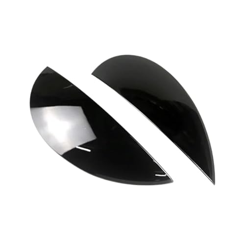 Sourcils phare avant Mini F56 F54 F57 Cooper en finition noir brillant premium