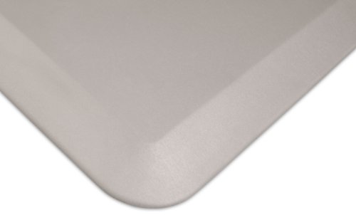 NewLife by GelPro Anti Fatigue Mat: Eco-Pro Foam Anti-Fatigue Comfort Mat - Standing Desk Pad - Professional Floor Mats for Commercial & Industrial Work - 20â€ x 72â€ Non Slip Ergonomic Mat - Taupe