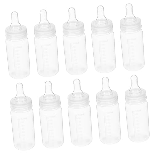 HYTROVE 10個一次性哺乳用ボトル 透明計量付き 新生児対応 製 衛生設計 母乳