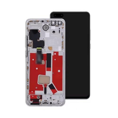 Écran Huawei P40 Pro argenté pré-assemblé sur châssis ELS-N04