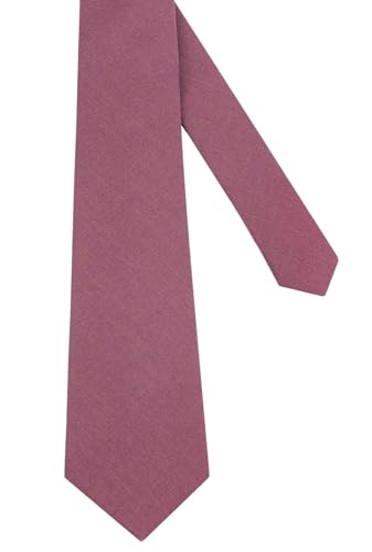 Image of Mens Solid Linen Ties - Slim Pattern Necktie for Men Wedding Groomsmen