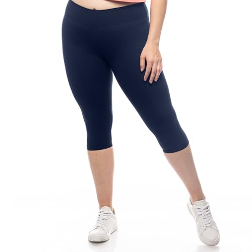 Image of SATINA High Waisted Leggings for Women - Comfortable and Stretchy in Versatile Sizes and Colors