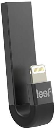 Leef iBridge 3 128 GB External iOS Memory for Apple iPhone or iPad (Black)
