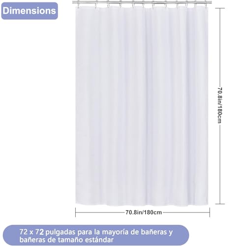 La mejor selección de Revestimientos de cortinas de ducha los más recomendados. 11 Imagen adicional