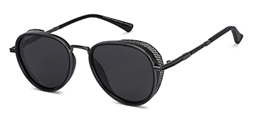 Vincent Chase by Lenskart | Square Stylish Sunglasses | Polarized...