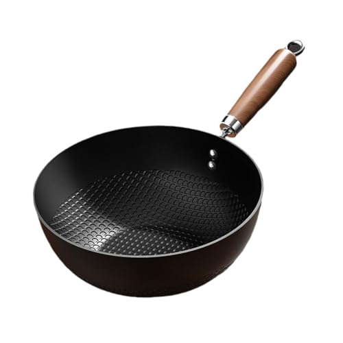 Wok de hierro 24 cm con mango ergonómico miniatura 1