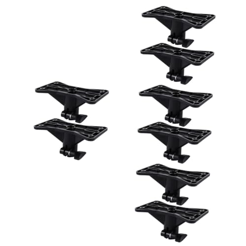 Angoily 4pcs Surround Speaker Wall Mount Speaker Pole Mount for Studio (50kg Load)