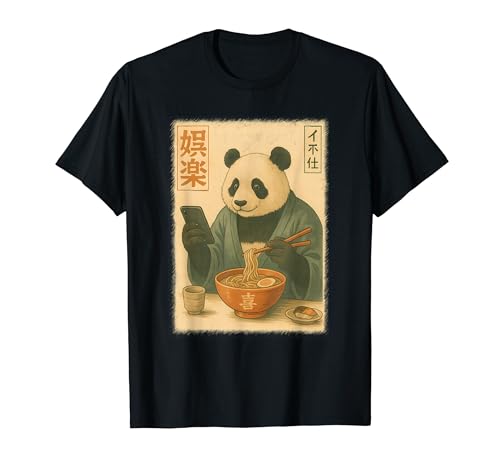 Japanese Grumpy Panda Ramen Kawaii Noodle Mood T�V���c
