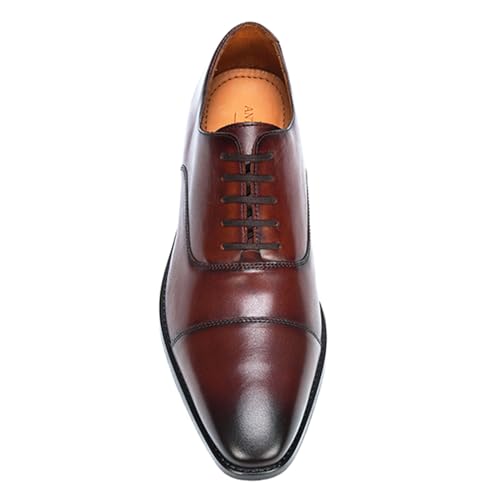 Anthony Veer Bill Cap-Toe Oxford Dress Shoes for Men | Lace-up | Full Grain Calfskin Leather | Blake Construction| Ortholite Cushion Comfort | Recraftable Leather Outsole4