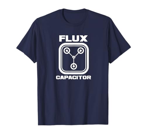 Funny 80's Vintage Movie T-Shirt - Flux Capacitor T-Shirt