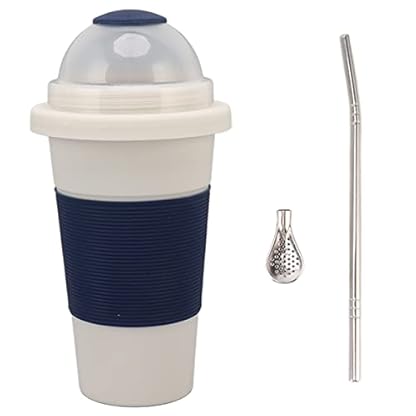 Slushie Maker Cup, Frozen Cups Doppelt isolierter Smoothies Maker Cup DIY Magic Quick Frozen Smoothies Cup für hausgemachtes Milchshake-Eis für Saftpartys