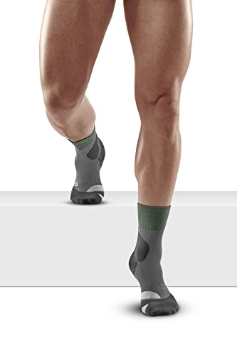 CEP Men's Crew Cut Light Merino Wool Hiking Socks - Lightweight Ankle Outdoor Compression Socks3