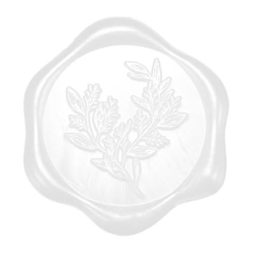 Lista de Ceras adhesivas disponible en línea para comprar. 42 Yoption - Etiquetas adhesivas de cera de eucalipto, paquete de 50 calcomanías de cera blanca perla, sellos autoadhesivos para bodas, fiestas, cumpleaños, invitaciones de Navidad