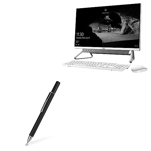 BoxWave Stylus Pen Compatible with Dell Inspiron 27 7000 All-in-One (7700) - FineTouch Capacitive Stylus, Super Precise Stylus Pen - Jet Black