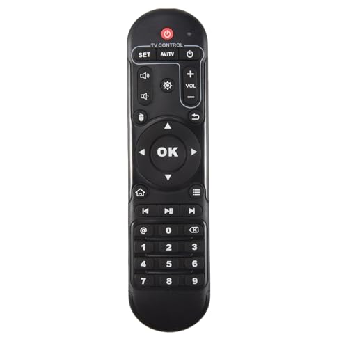 Pesfehhy Control Remoto X96MAX, para X92 X96Air Aidroid TV Box Control Remoto por Infrarrojos para MAX Pro Set-Top Box 1 Uds