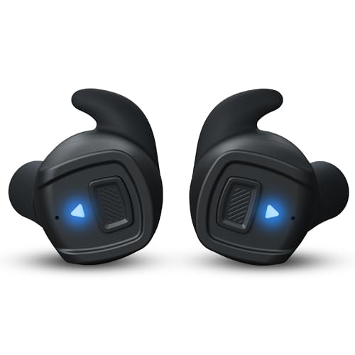 GLORYFIRE Shooting Ear Protection Earplugs, Bluetooth Hearing Protection Earbuds for Noise Reduction
