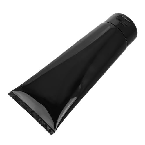 Beaupretty manguera cosmética accesorios de baño botella de viaje tubo flexible botellas de champú pequeños contenedores de viaje botellas de viaje de plástico tubos de viaje cubrir pp Black