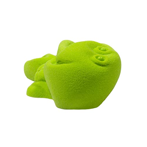 Atomik Rock Climbing Holds Bolt-On Turtle In Lime Green #TOP2