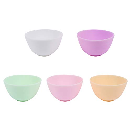 DOITOOL- 5 ciotole in silicone resistente per