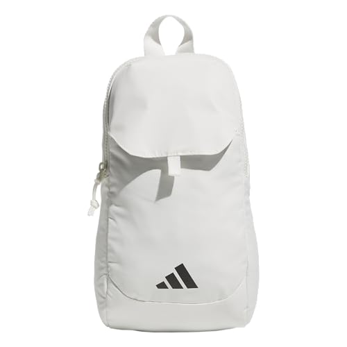 adidas Essentials 3 Crossbody Sling Bag with Phone Pocket Off White/Black OSFA