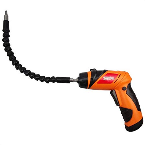 Flexible Soft Shaft Extension Drill, Flexible Extension Screwdriver Bit Holder, Easy Bendable Snake Driver Extender for Electrical Screwdriver or Hand Drill Multi-Angle Work (11.6 In)
