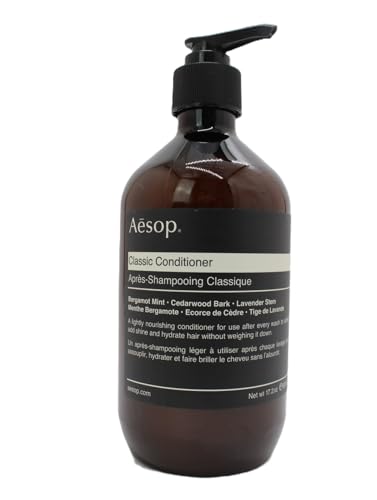Aesop Classic Shampoo & Conditioner Set | Adds Shine, Hydration, Softness to Hair | 500 mL / 16.9 oz