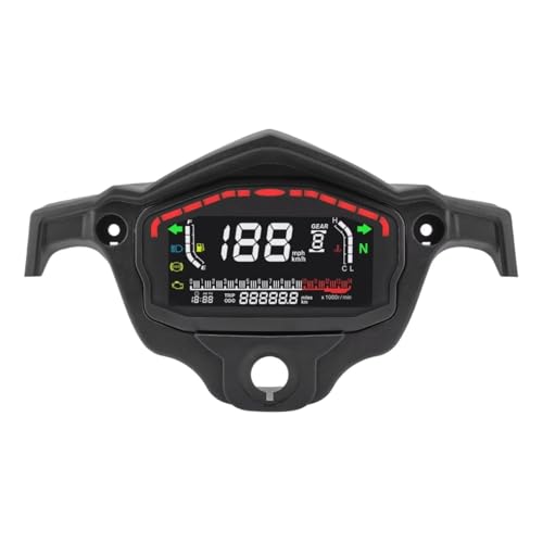 Compteur vitesse moto tableau de bord numérique universel odomètre 2 4 cyl