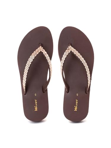 Image of Khadim's Waves Platform Heel Slippers for Women