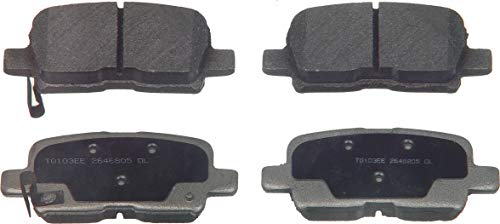 Plaquettes de frein arrière MX865 Wagner ThermoQuiet semi-métalliques auto