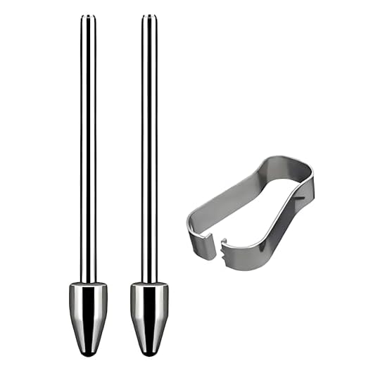 Ponta de Metal Caneta S Pen Compativel com Galaxy Tab S9 Fe S6 S7 Lite S8 S21 S22 Com Extrator