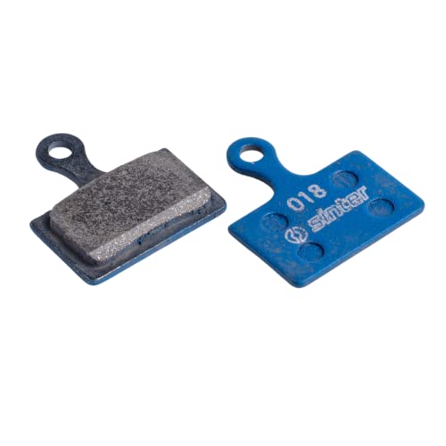 Sinter Disc Brake Pads - 018 Shimano K Blue S530 - Single Pair Metal Can Carded 2022: Blue One Size - Image 2