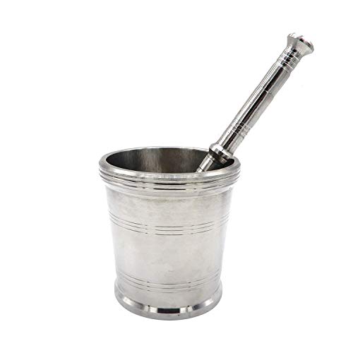 Tanish Trading Stainless Steel Mortar and Pestle | Spice Grinder | Molcajete