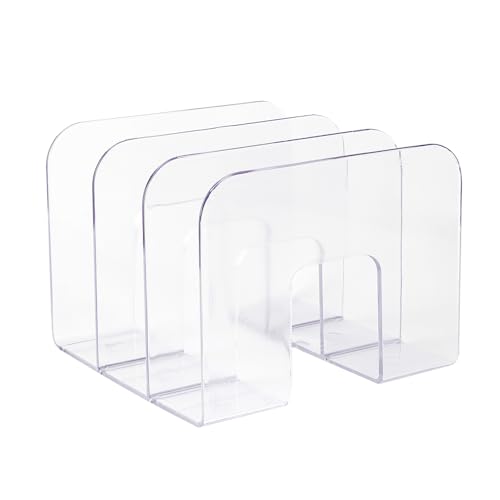 Organizador de Livros Standard, Waleu, Cristal