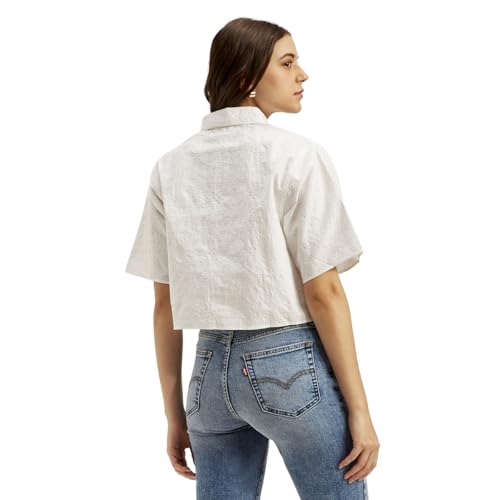 Image of Levi's Women's Textured Spread Collar Shirt
