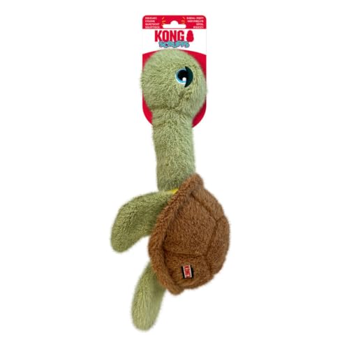 KONG Scruffs Plush Assorted Dog Toy (Turtle)