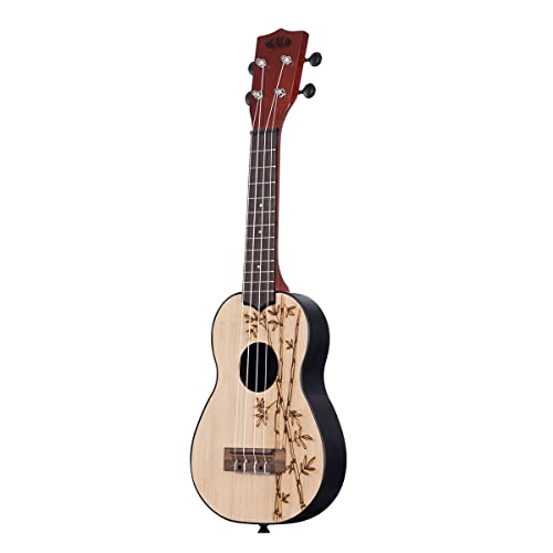 Kala Wood Ukadelic Bamboo – Ukulele soprano - Les Beatles, Paul McCartney, John Lennon, RIngo Starr, George Harrison Kala Wood Ukadelic Bamboo - Ukulele soprano – Image 3