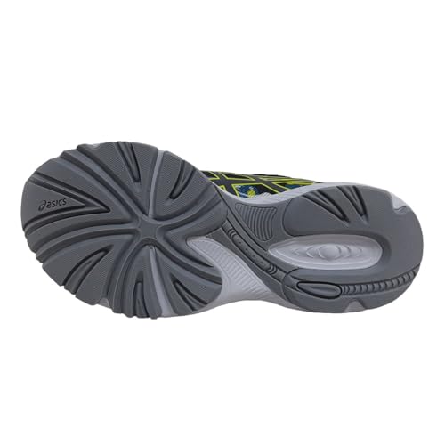 Tênis Asics Fantasy 4 Infantil - Cinza/amarelo - 30