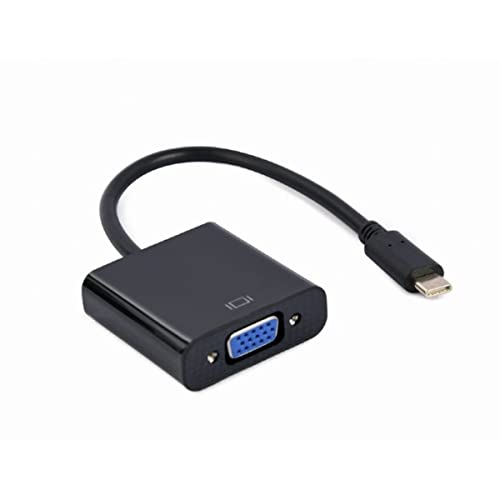 Gembird Cavo Adattatore Usb Tipo C A Vga 15 Cm Nero