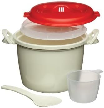 2 X Kitchen Craft Microwave 1.5L Rice Cooker