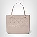 BOGG BAG Original Large Tote – 19” x 14” x 9” – Durable, Washable, Tip-proof – Beach, Pool, Boat, Work, Sports (Mushroom)