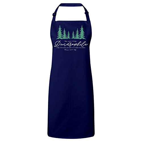 Tablier cuisine anti tache motif forêt bohème pour protéger vos vêtements
