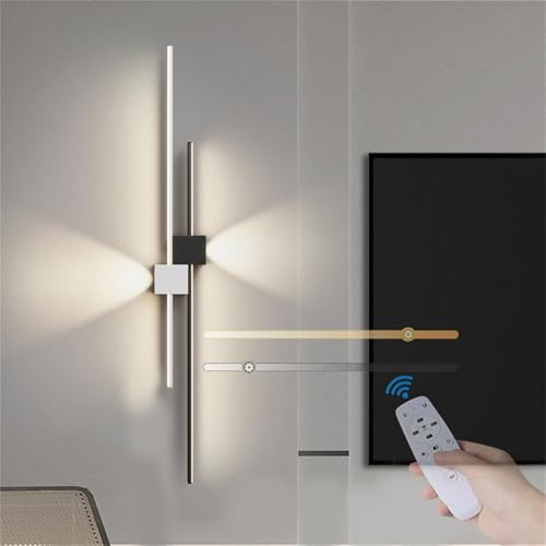 Aplique de pared LED con mando a distancia y tono de luz ajustable