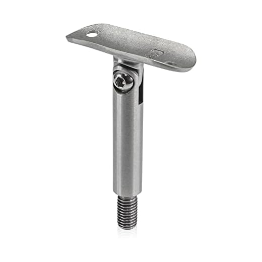 Handlaufstütze Handlaufträger Geländerhalterung Edelstahl Handlaufstütze für Pfosten Ø42,4mm x 1 Stück