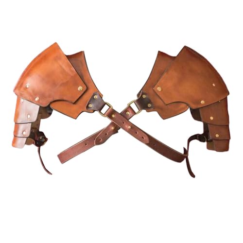 YIJU Armadura de ombro medieval, arnês de peito, guarda de ombro para dramatização