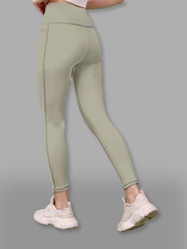 Image of Tight /Pants /Legging with Side Pocket, Stretchy Tights and a high Waist for Women and Girls' use in The Gym,Yoga,Running,Cycling
