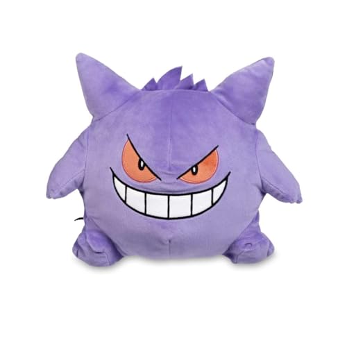 Pokemon Centro: Mochila de pelúcia Gengar Pokemon Trainer Gear, Multicolorido., One Size Only, Mochi