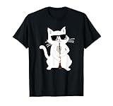 Gato Jugando Oboe Camiseta
