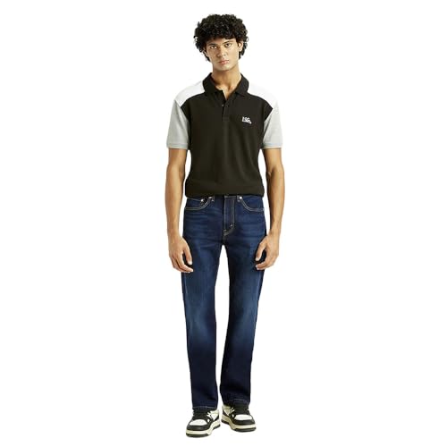 Image of Levi's Men's 505 Straight Fit Mid Rise Jeans