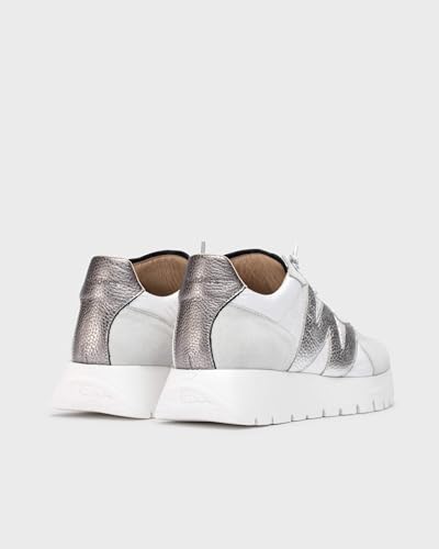 Women's White Oslo Sneakers3